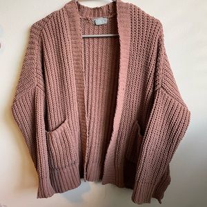 Rust Colored Cardigan